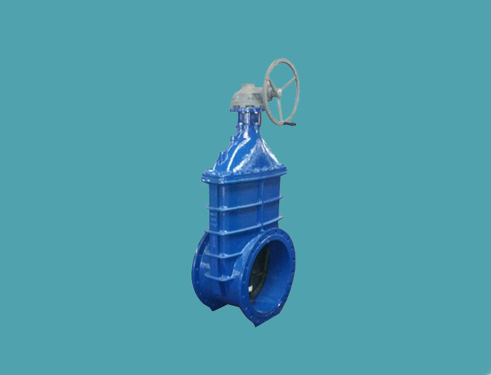 Gate Valve with Gearbox
