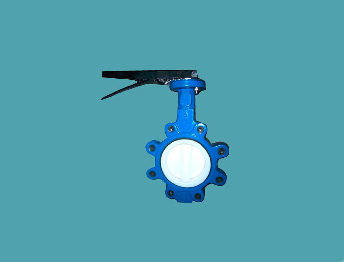 PTFE Coated Lug Type Butterfly Valve